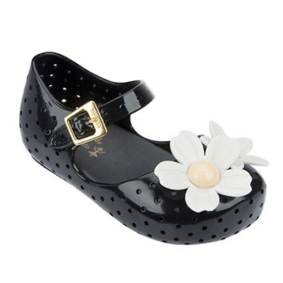 Mini Melissa + Isabela Capeto collab Daisy Mary Jane Shoes Size 5 - Picture 1 of 9